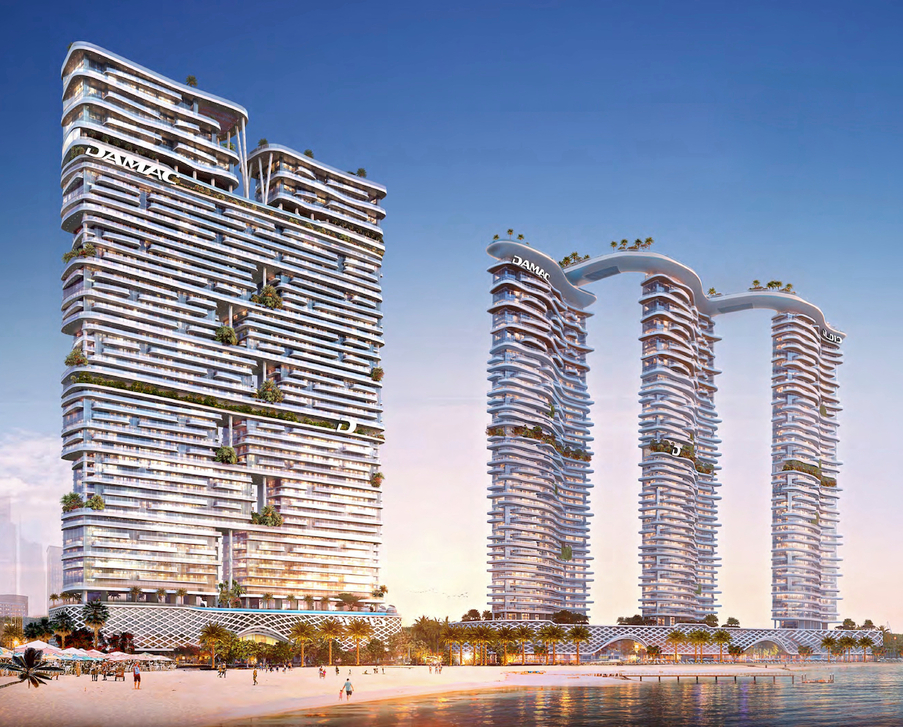 Luxusní rezidence u pláže v Dubai Marina inspirována italskou módní značkou Cavalli