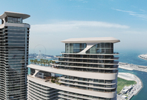 Жилой комплекс-небоскрёб прямо на берегу моря в Дубай Марина
